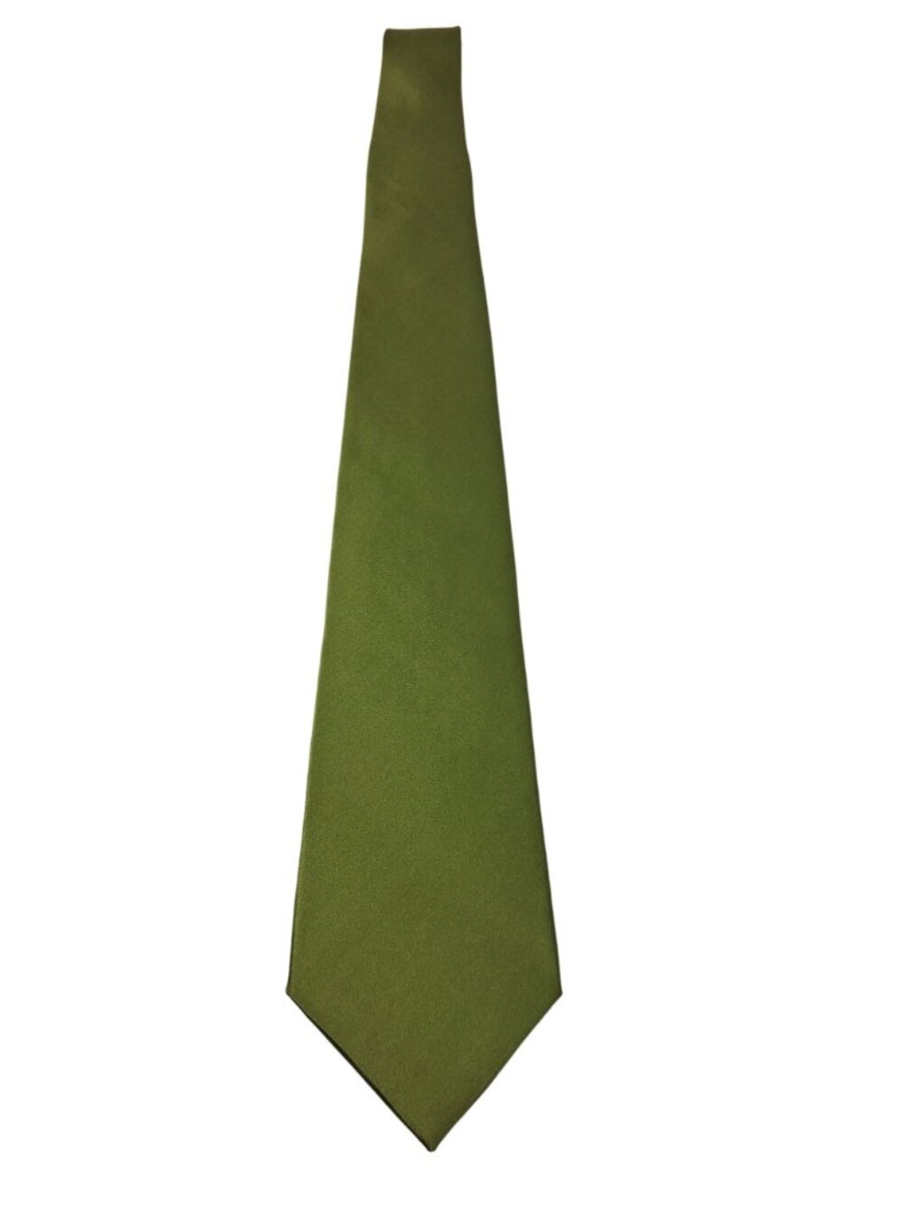 Zylos Gold George Machado Green Silk Tie 58" Classic Mens Neckwear USA - Picture 2 of 5